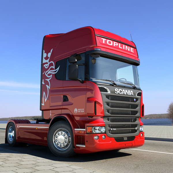 scania r 730 3d max - Scania R 730 by jekich1